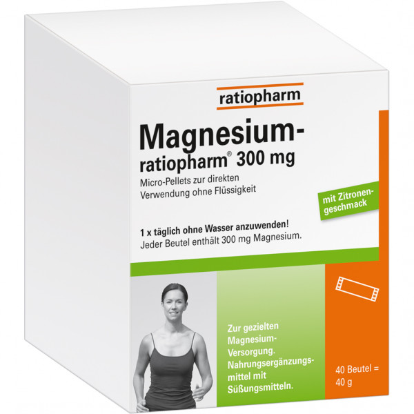 Abbildung für MAGNESIUM-RATIOPHARM 300 mg Micro-Pellets m.Gran.