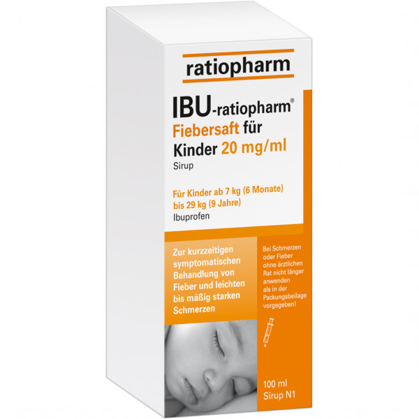 Abbildung für IBU-RATIOPHARM Fiebersaft für Kinder 20 mg/ml
