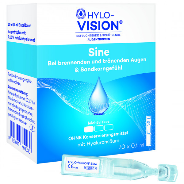 Abbildung für HYLO-VISION sine Einzeldosispipetten