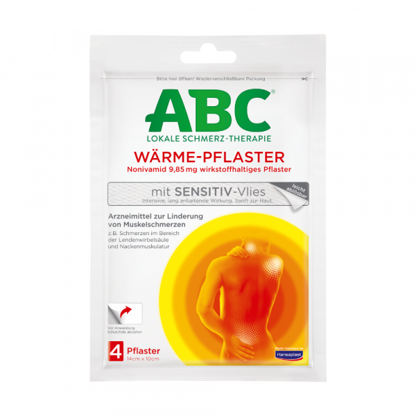 Abbildung für ABC Wärme-Pflaster sensitive Hansaplast med 10x14