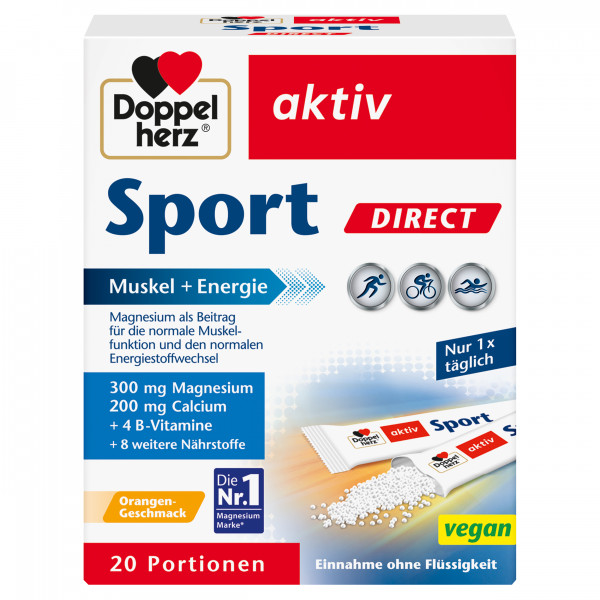 Abbildung für DOPPELHERZ Sport DIRECT Vitamine+Mineralien