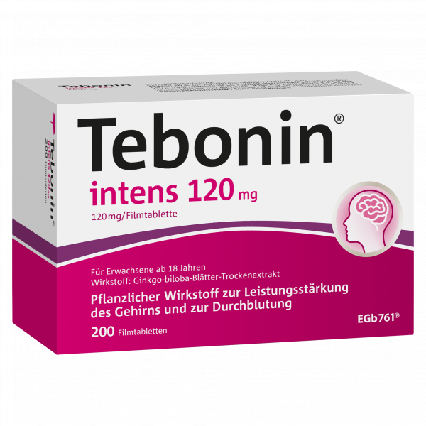 Abbildung für TEBONIN intens 120 mg Filmtabletten