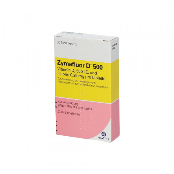 Abbildung für ZYMAFLUOR D 500 Tabletten