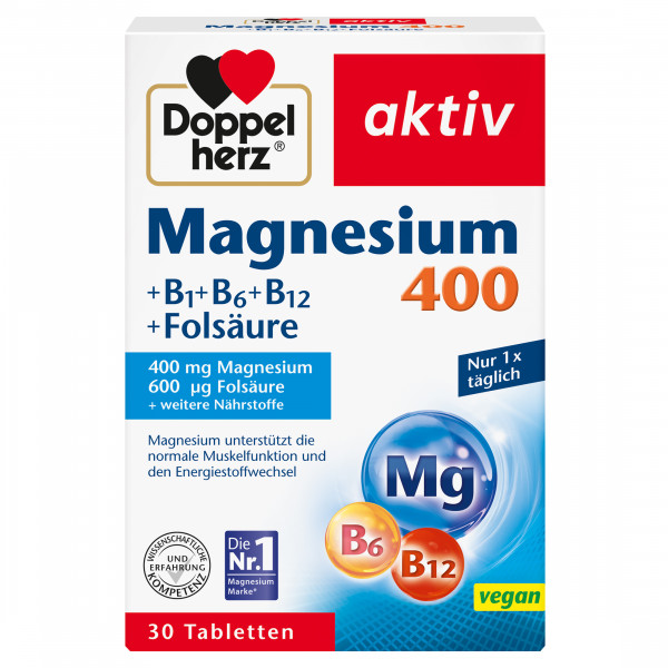 Abbildung für DOPPELHERZ Magnesium 400 mg Tabletten