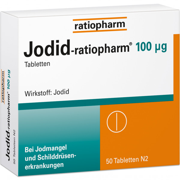 Abbildung für JODID-ratiopharm 100 μg Tabletten