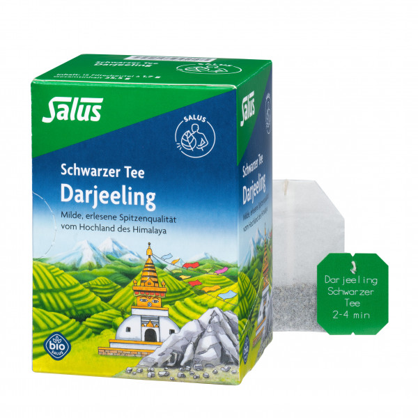 Abbildung für DARJEELING schwarzer Tee Bio Salus Filterbeutel