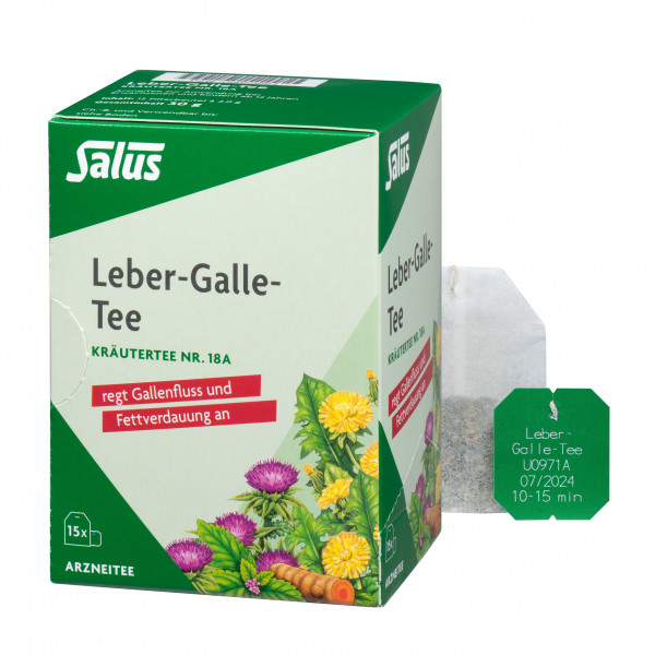 Abbildung für Salus  LEBER GALLE-Tee Kräutertee Nr.18a Salus Filterbtl.
