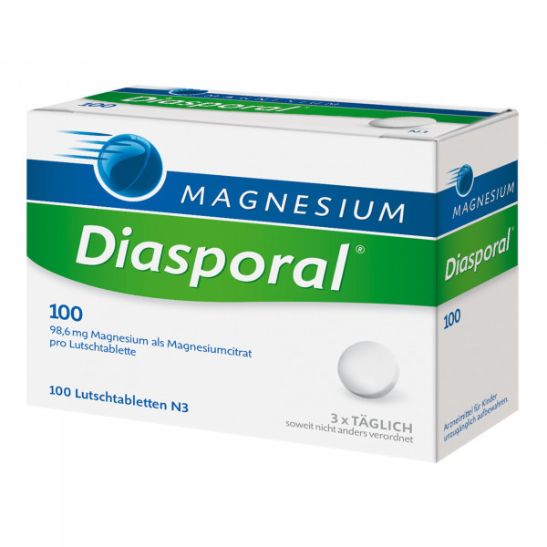 Abbildung für MAGNESIUM DIASPORAL 100 Lutschtabletten