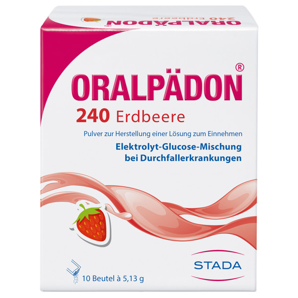 Abbildung für ORALPÄDON 240 Erdbeere Btl. Pulver