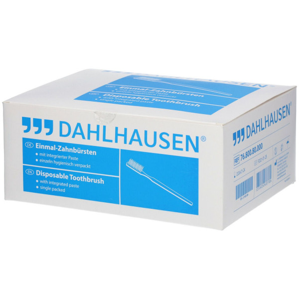 Abbildung für EINMAL ZAHNBÜRSTE m.Paste