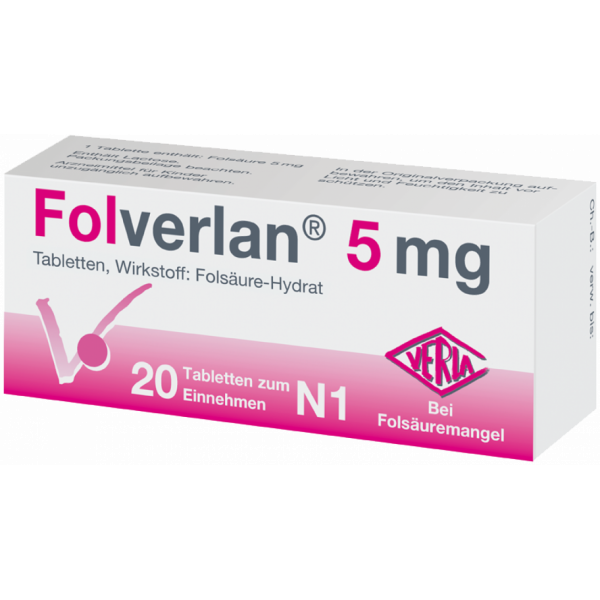 Abbildung für Folverlan® 5 mg