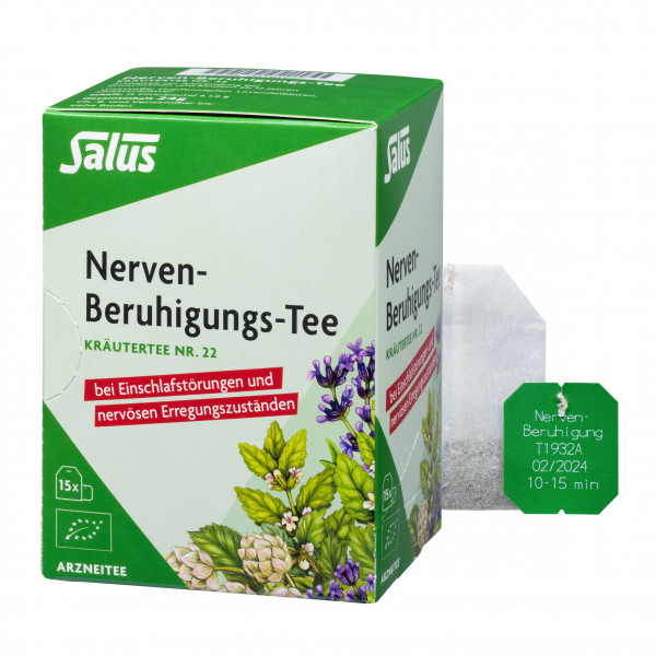 Abbildung für NERVEN-BERUHIGUNGS-Tee Kräutertee Nr.22 Bio Salus
