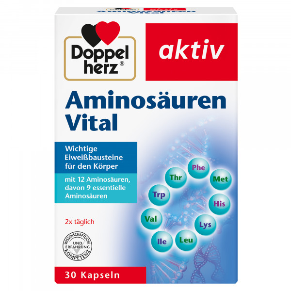 Abbildung für DOPPELHERZ Aminosäuren Vital Kapseln