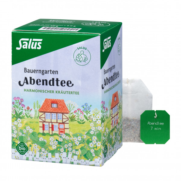 Abbildung für BAUERNGARTEN-Tee Abendtee Kräutertee Salus Fbtl. BIO