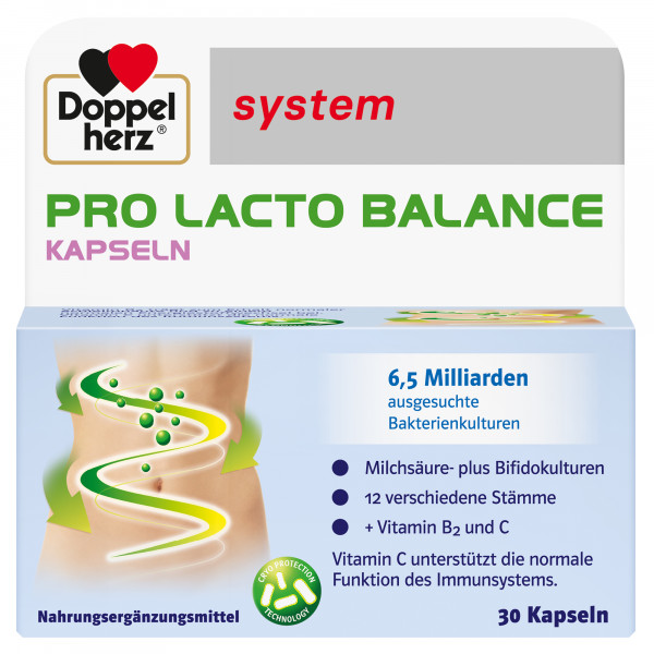 Abbildung für DOPPELHERZ Pro Lacto Balance system Kapseln