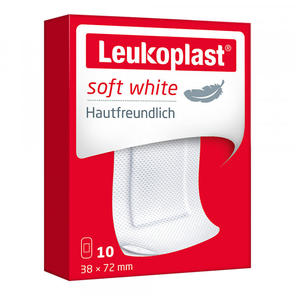 Abbildung für LEUKOPLAST soft white Pflasterstrips 38x72 mm