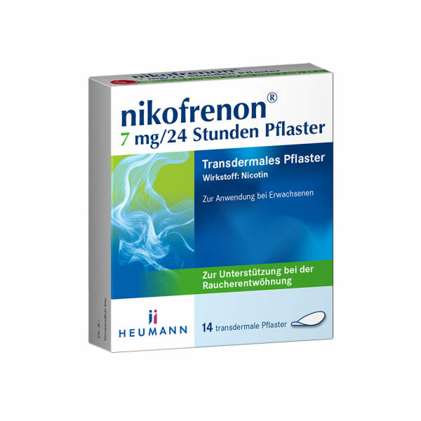 Abbildung für NIKOFRENON 7 mg/24 Stunden Pflaster transdermal
