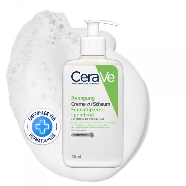 Abbildung für CERAVE Creme-zu-Schaum Reinigung