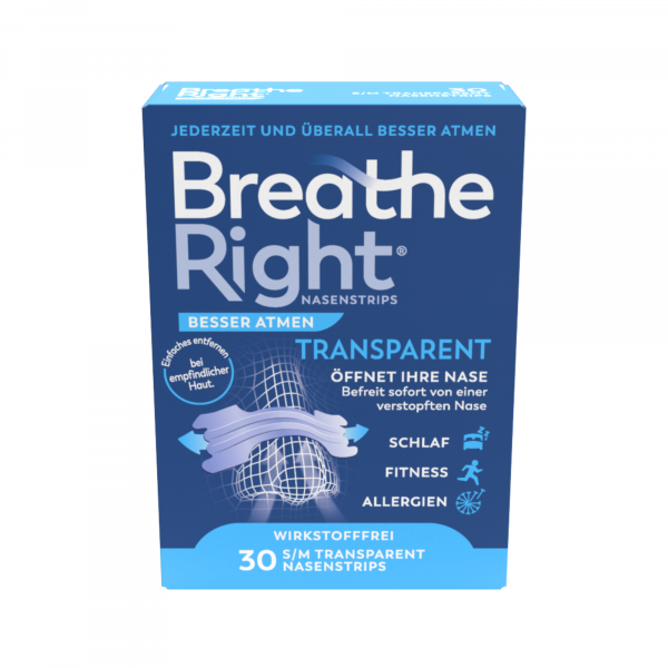 Abbildung für BESSER Atmen Breathe Right Nasenpfl.normal transp.