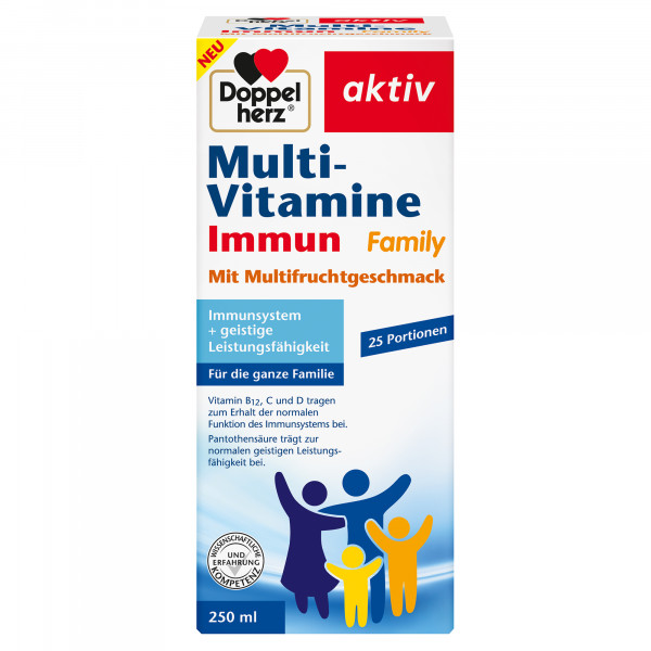 Abbildung für DOPPELHERZ Multi-Vitamine Immun Family flüssig