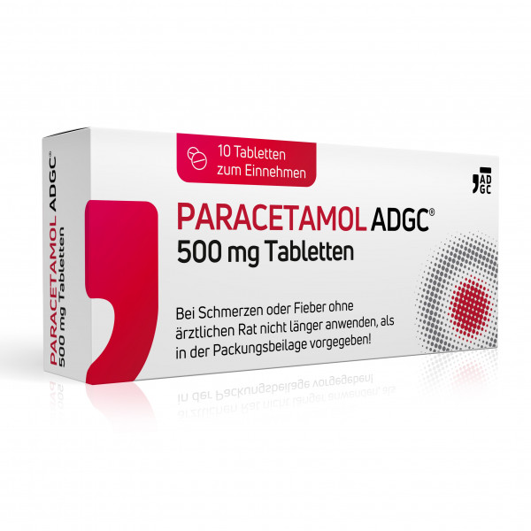 Abbildung für PARACETAMOL ADGC 500 mg Tabletten