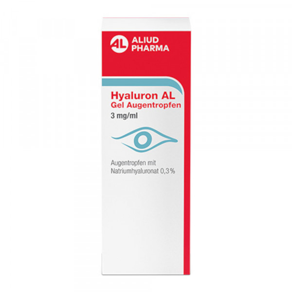 Abbildung für Hyaluron AL Gel Augentropfen 3 mg /ml bei sehr trockenen Augen