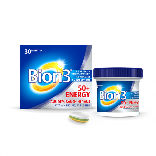 Abbildung für BION3 50+ Energy Tabletten