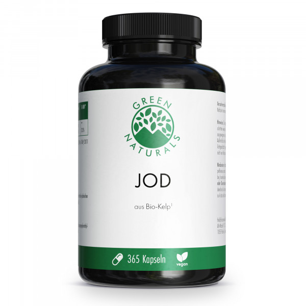 Abbildung für GREEN NATURALS Jod aus Bio-Kelp 200 μg Kapseln