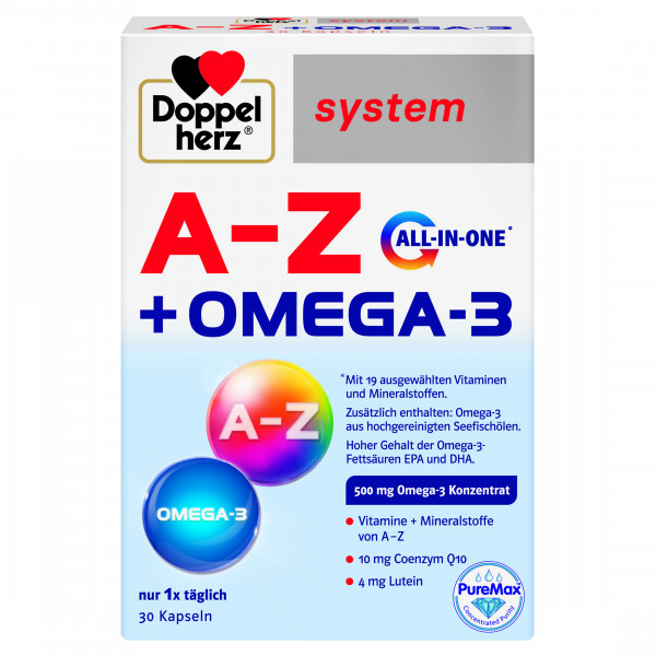 Abbildung für Doppelherz system A-Z + Omega-3