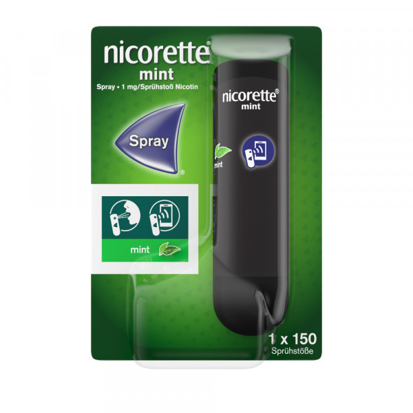 Abbildung für NICORETTE Mint Spray 1 mg/Sprühstoß NFC