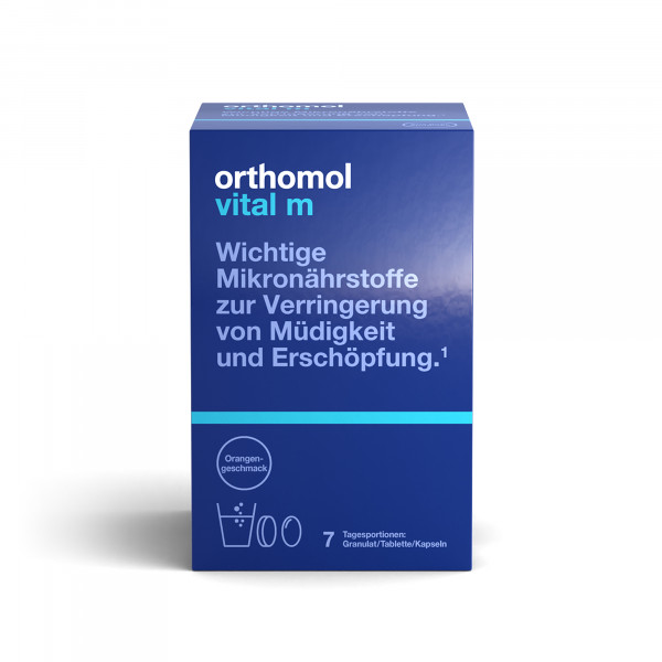 Abbildung für ORTHOMOL Vital M Granulat/Kap./Tabl.Kombip.7 Tage