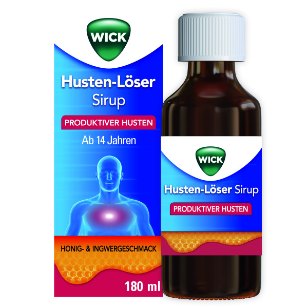 Abbildung für WICK Husten-Löser Sirup mit Honigaroma 200mg/15ml