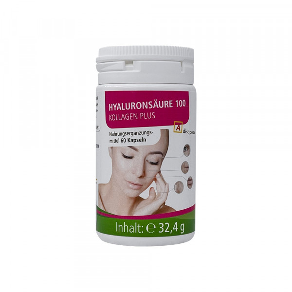 Abbildung für DISAPO Hyaluronsäure 100mg Kollagen Plus Magic Aging Kapseln