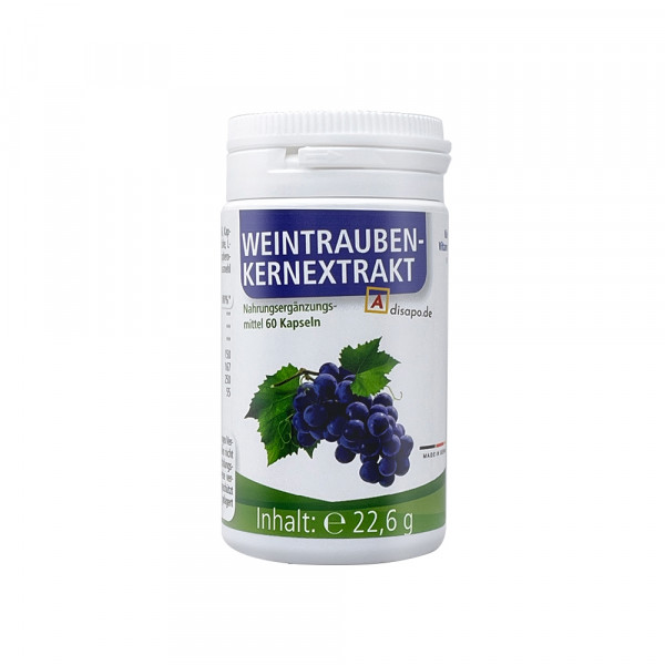 Abbildung für DISAPO Weintraubenkernextrakt + ACE + Selen Kapseln