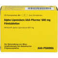 ALPHA LIPONSÄURE AAA- Pharma 600 mg Filmtabletten