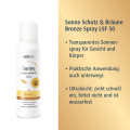 SONNE SCHUTZ &amp; Bräune Spray bronze LSF 50
