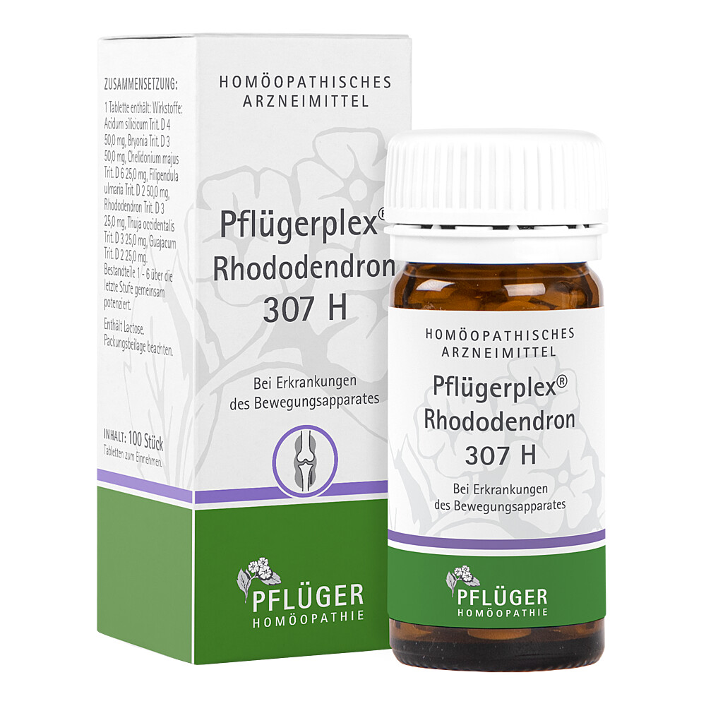 Abbildung für PFLÜGERPLEX Rhododendron 307 H Tabletten