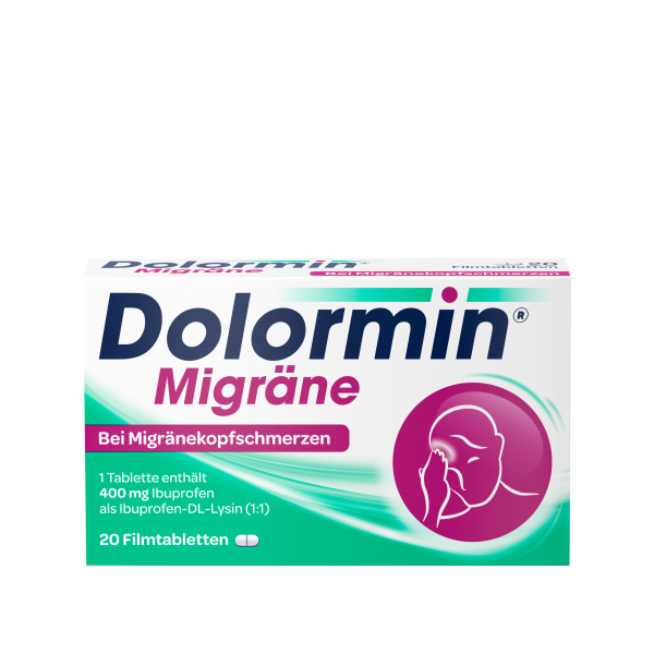 Abbildung für DOLORMIN Migräne Filmtabletten
