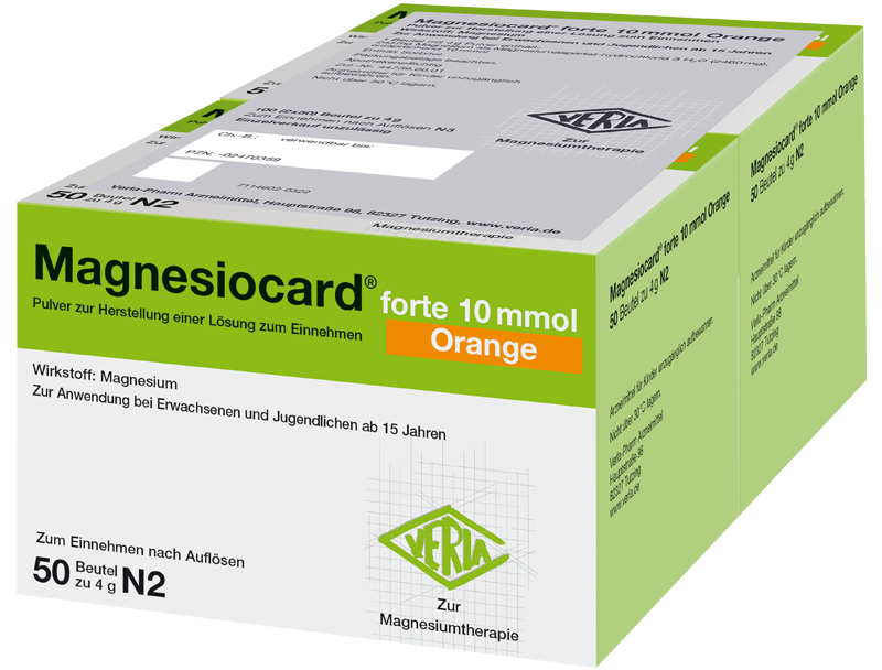 Abbildung für Magnesiocard® forte 10 mmol Orange