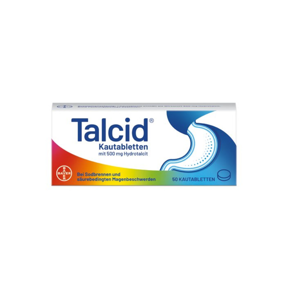 Abbildung für TALCID Kautabletten schnell gegen Sodbrennen