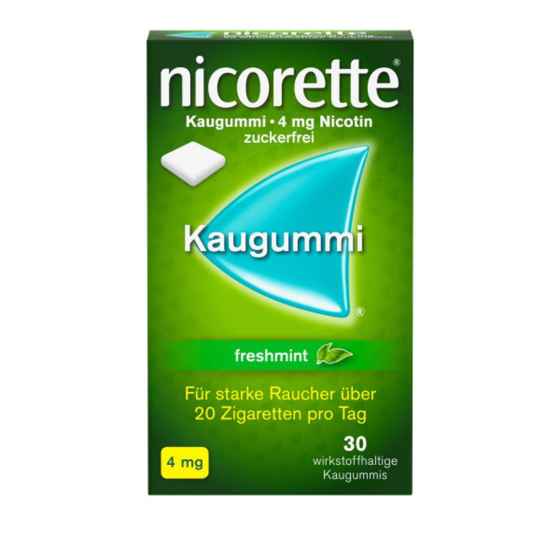 Abbildung für NICORETTE 4 mg freshmint Kaugummi