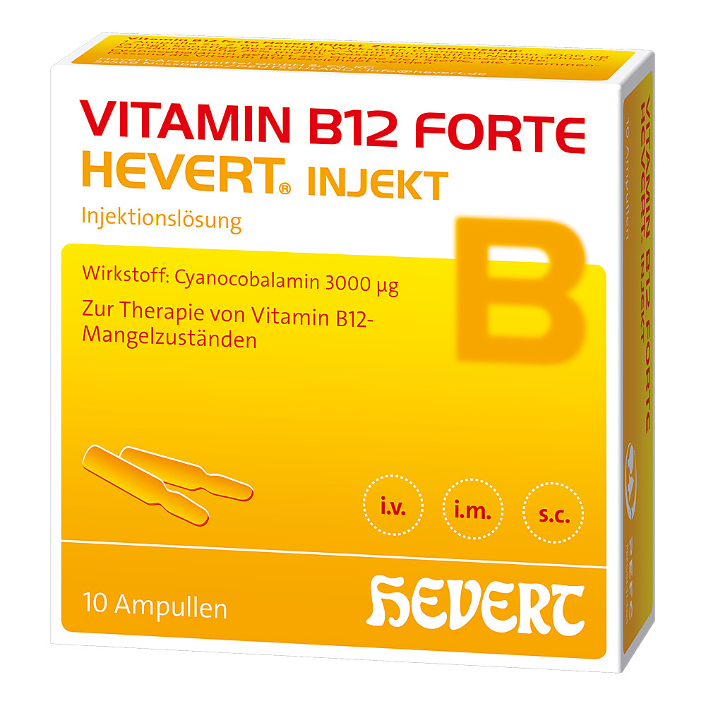 Abbildung für VITAMIN B12 HEVERT forte Injekt Ampullen