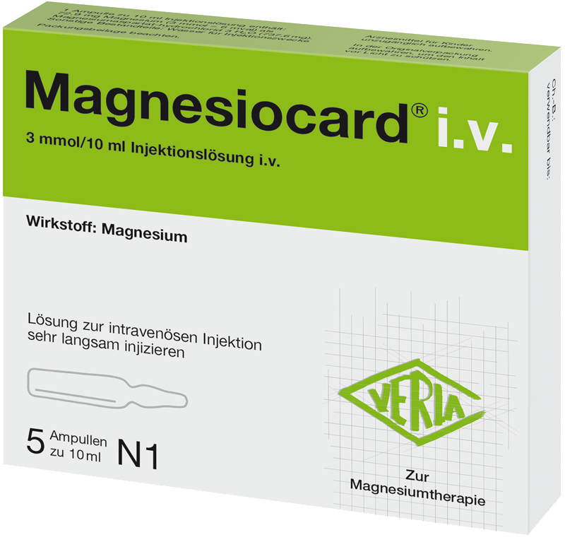 Abbildung für Magnesiocard® i.v.