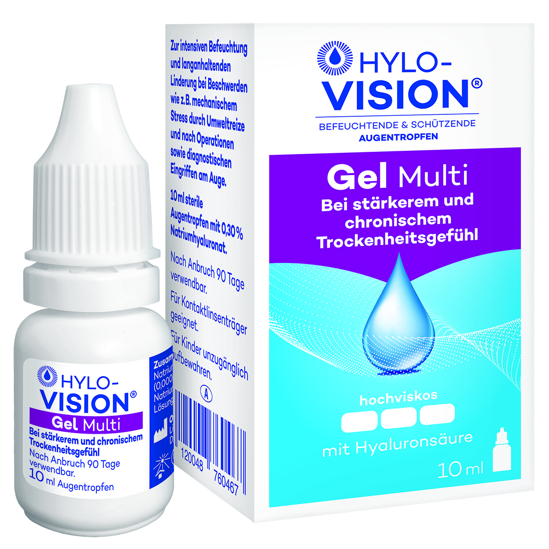 Abbildung für HYLO-VISION Gel multi Augentropfen