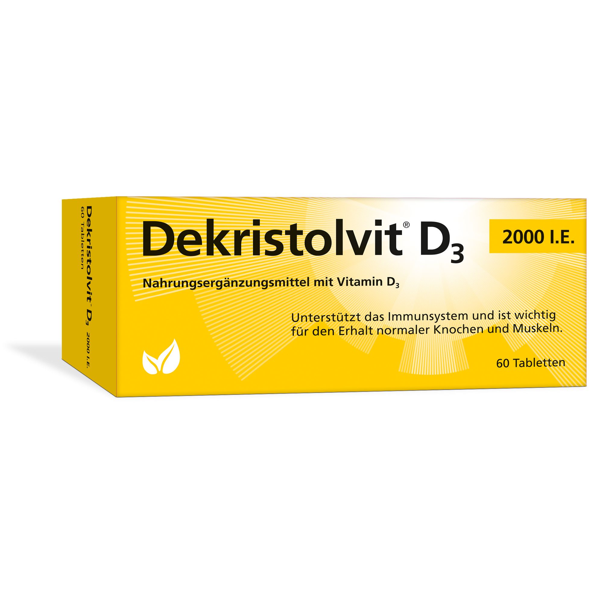 Abbildung für DEKRISTOLVIT D3 2.000 I.E. Tabletten