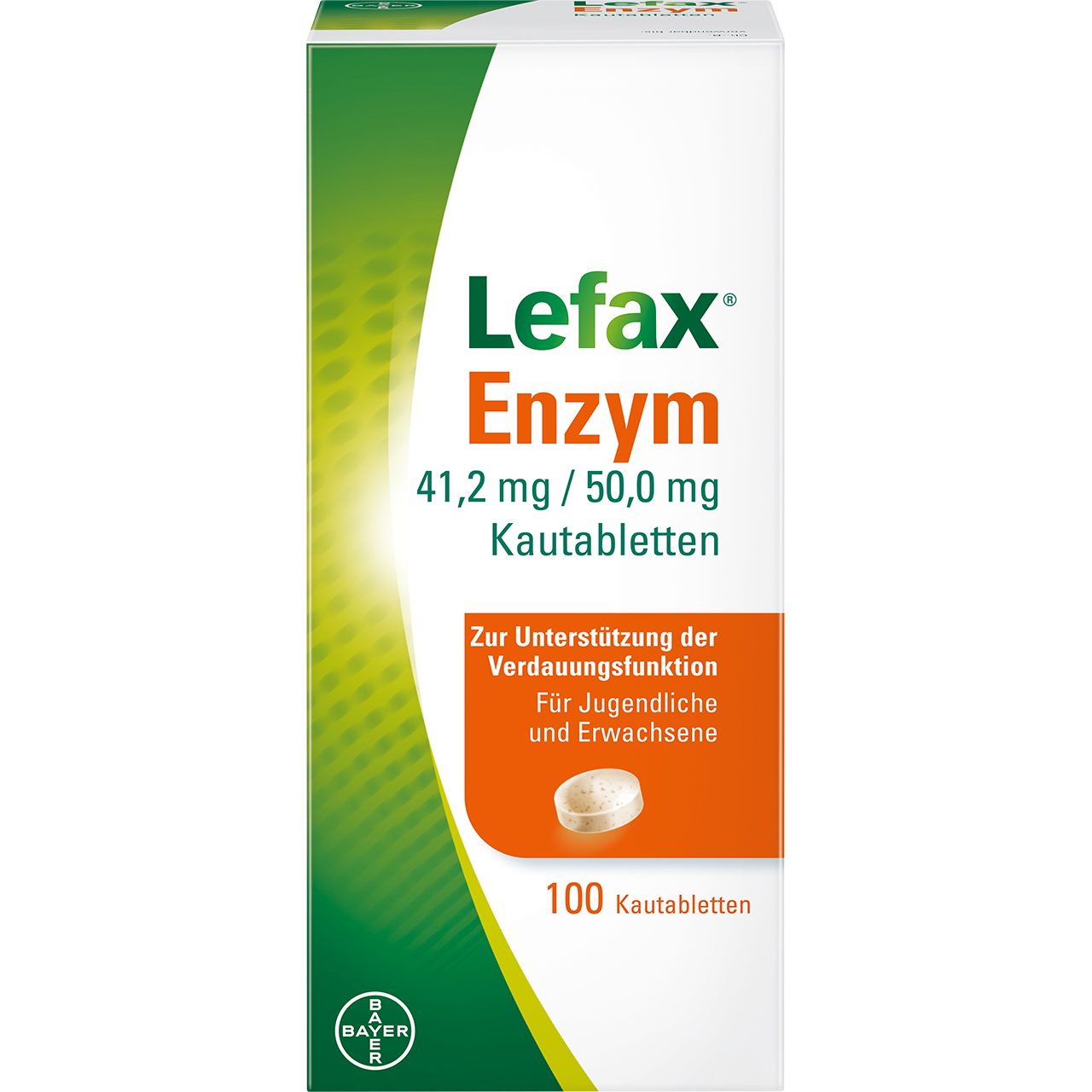 Abbildung für LEFAX Enzym Kautabletten