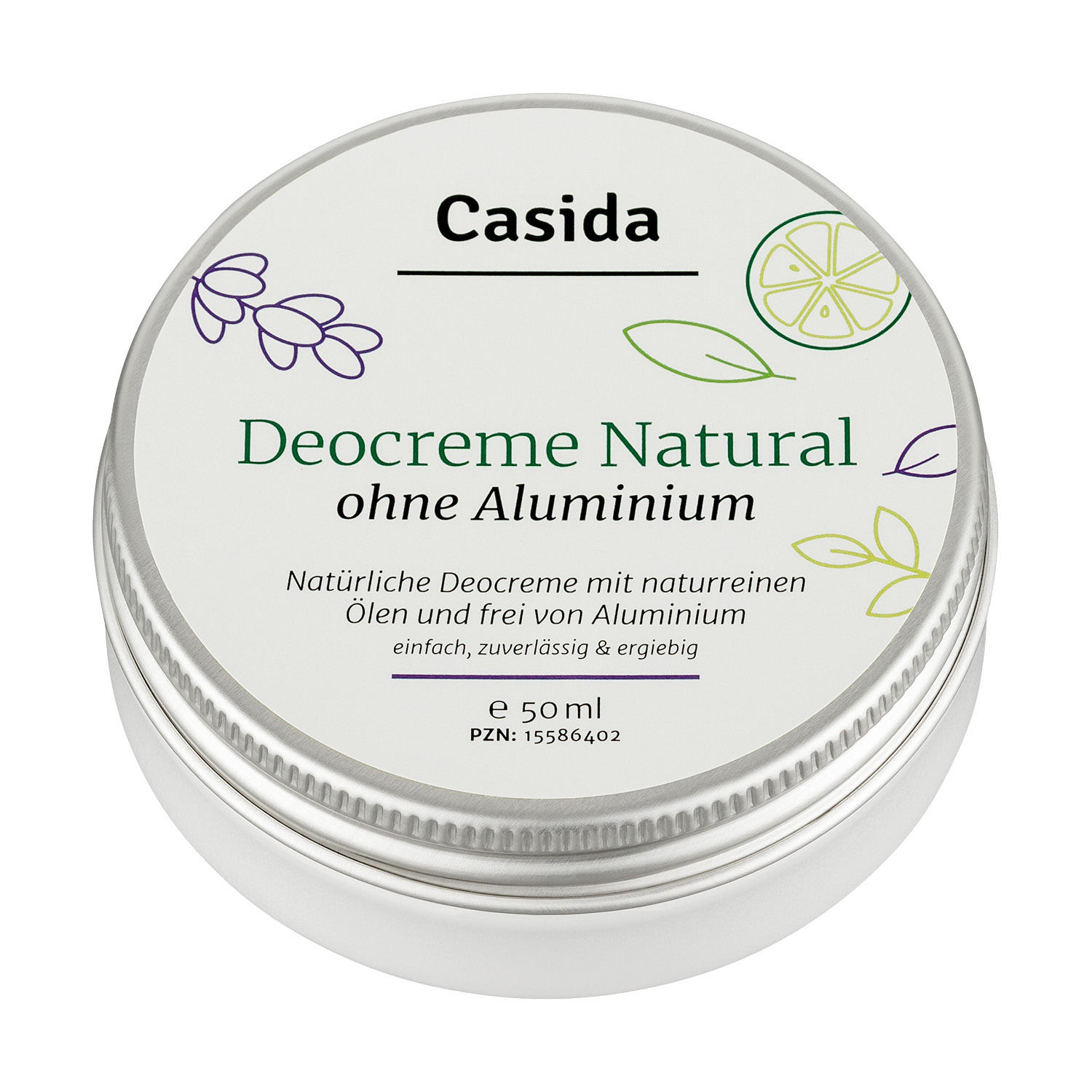 Abbildung für DEO CREME ohne Aluminium natural