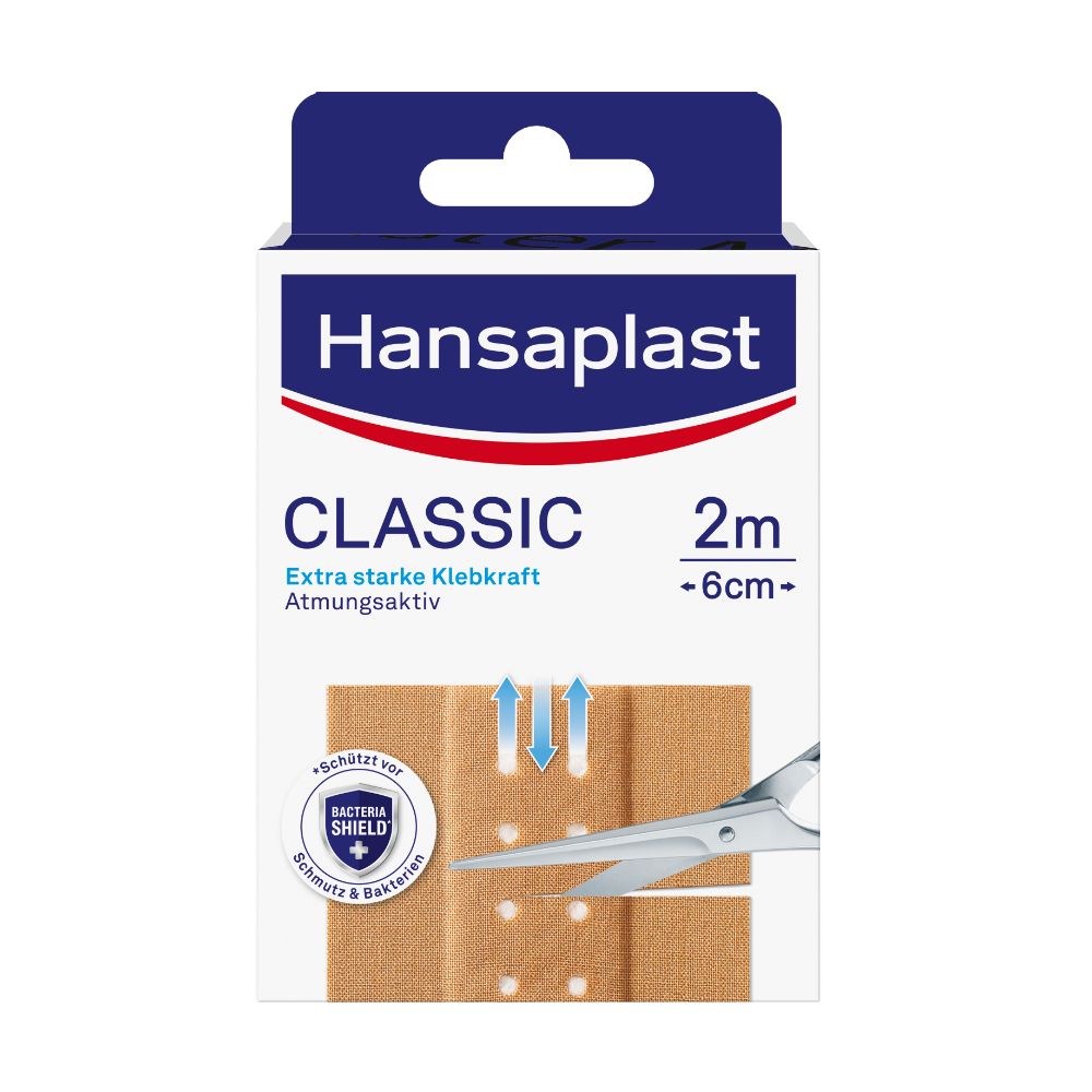 Abbildung für HANSAPLAST Classic Pflaster 6 cmx2 m