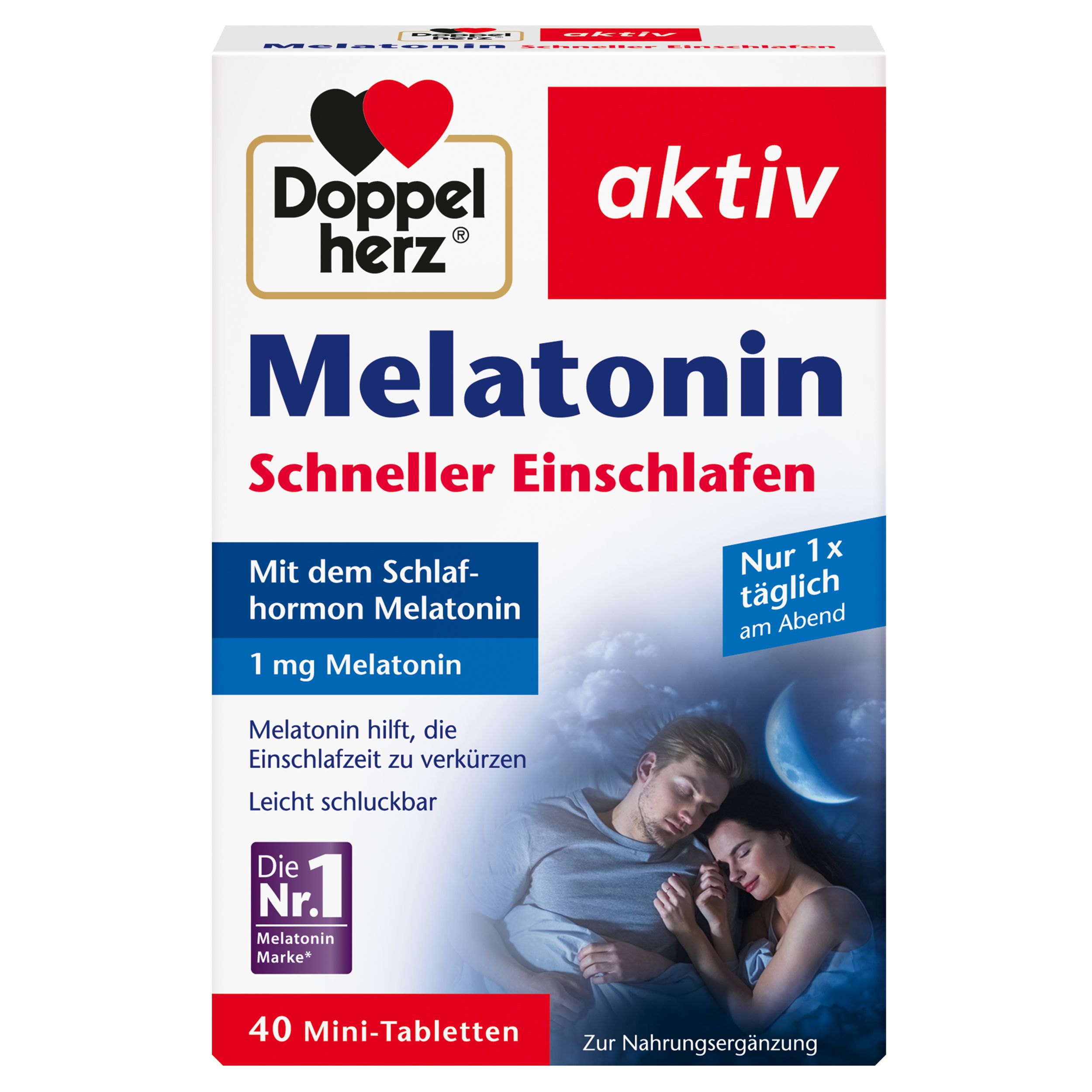 Abbildung für DOPPELHERZ Melatonin Tabletten