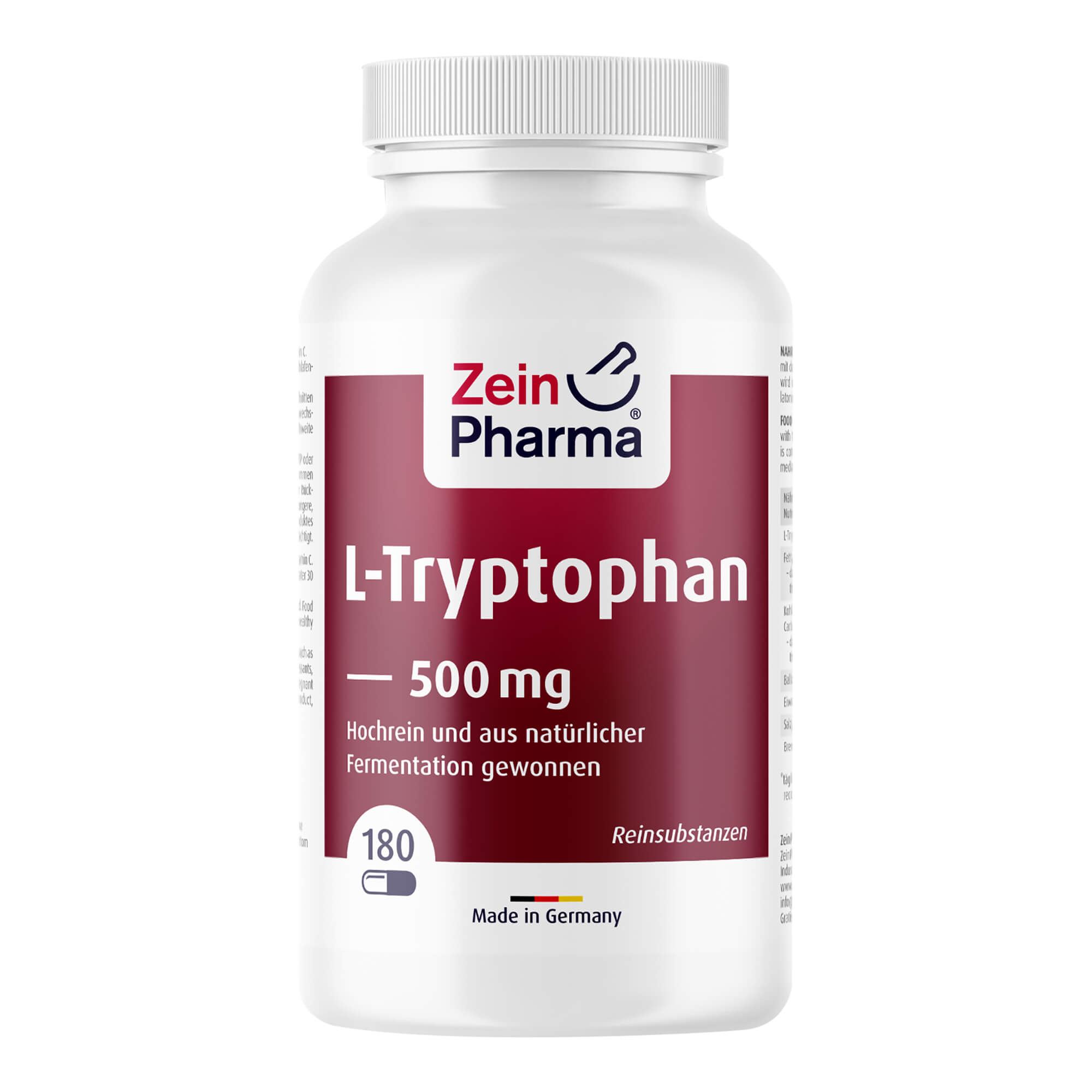 Abbildung für L-TRYPTOPHAN 500 mg Kapseln